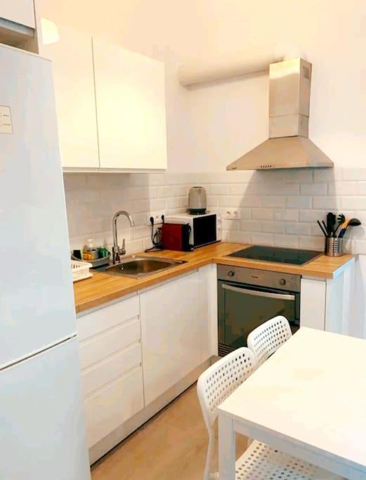 Apartamento En La Playa Las Arenas +Wifi+Ac Valencia Ngoại thất bức ảnh